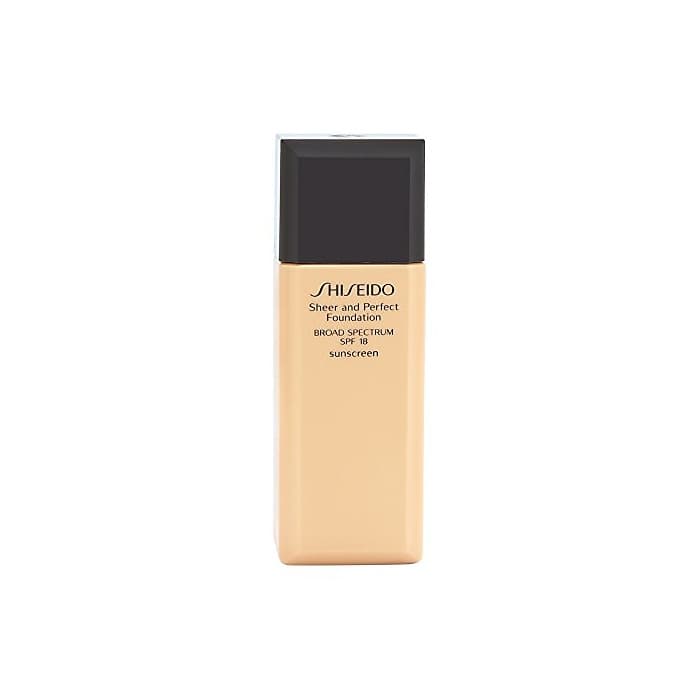 Beauty Shiseido Sheer And Perfect Foundation - Fondo de maquillaje fluido, ligero