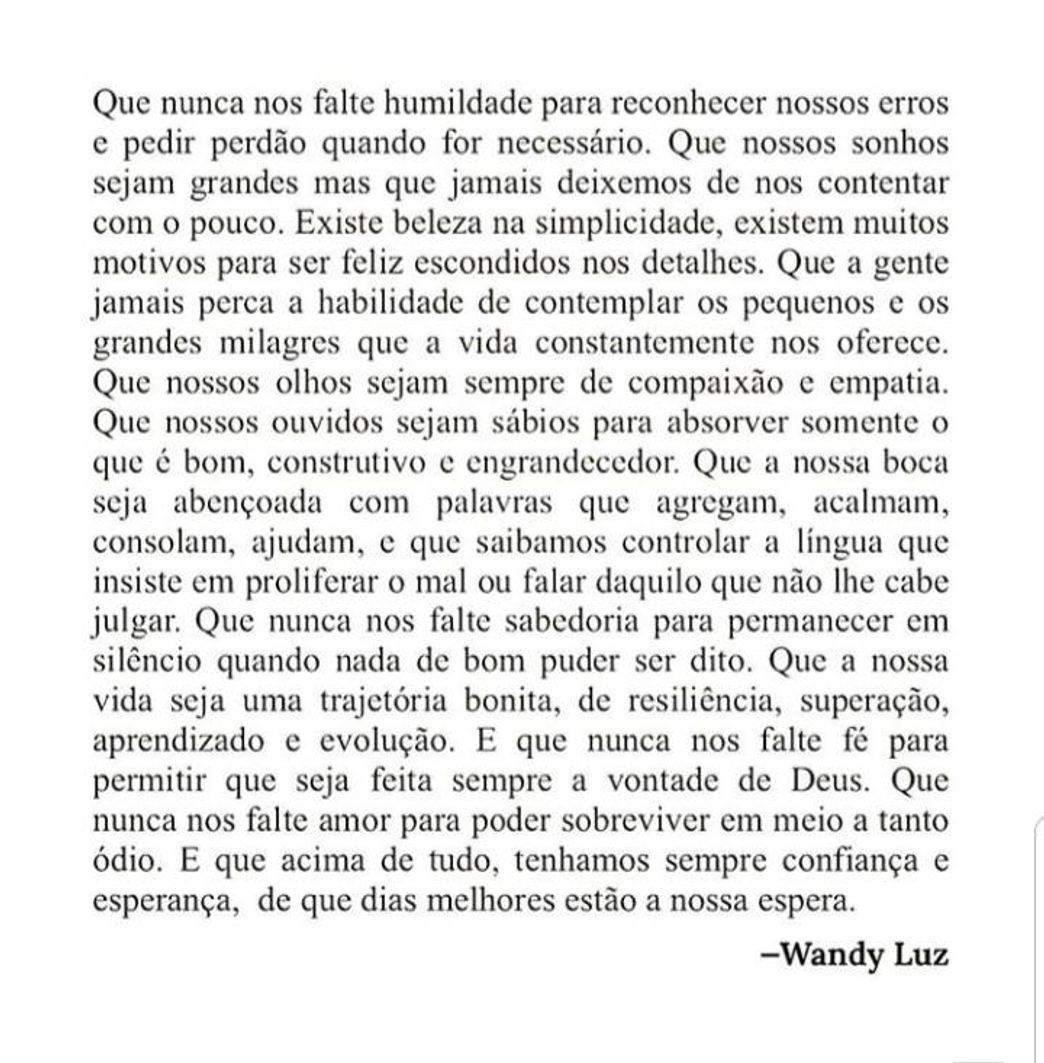 Moda Wandy luz