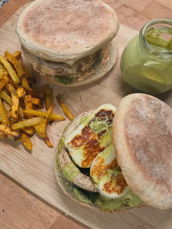 Fashion Halloumi burgers 