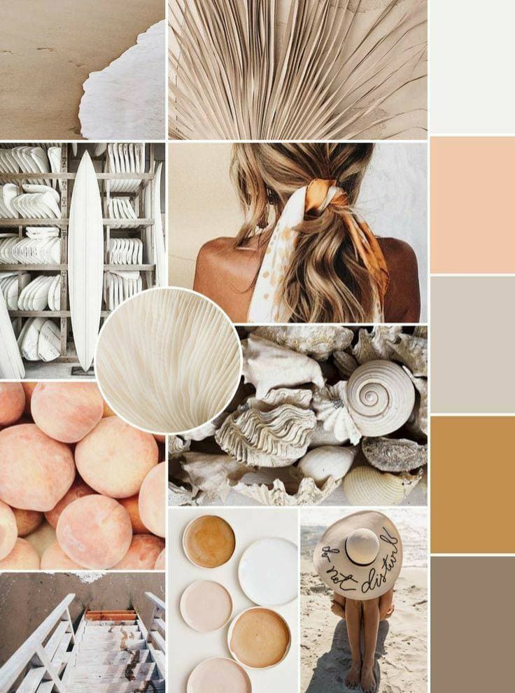 Moda Nude moodboard