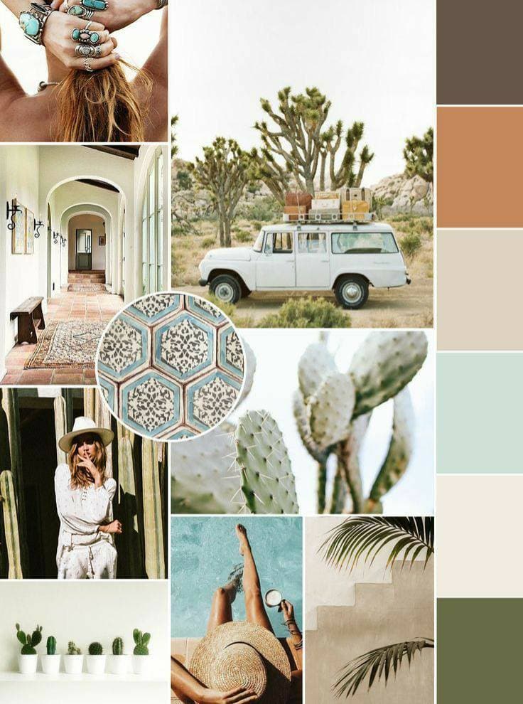 Moda Earth moodboard