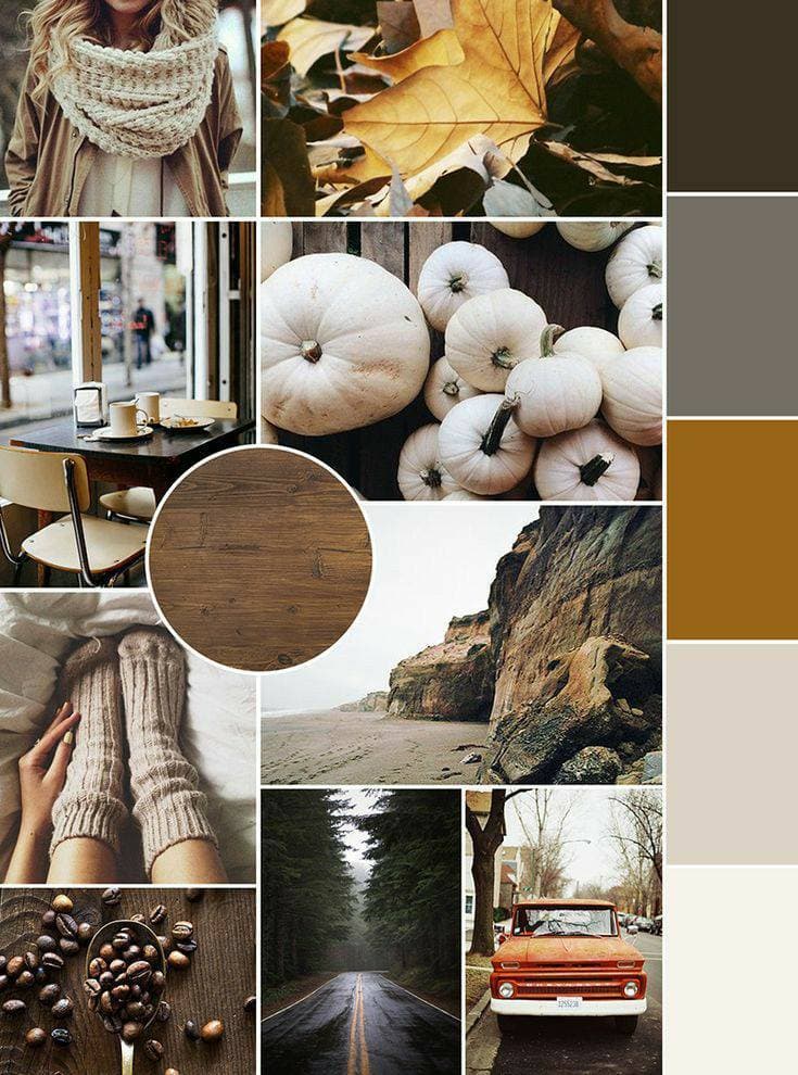 Moda Soft Brown moodboard 