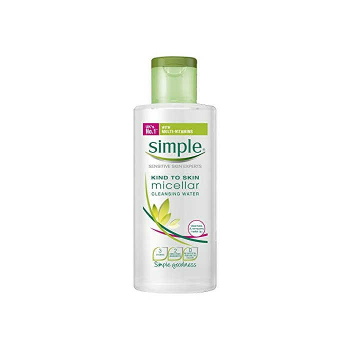 Beauty Agua micelar desmaquillante"Kind to Skin" de Simple