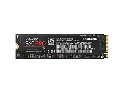 Place Samsung 960 PRO NVMe M.2  - Disco duro sólido de 512