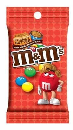 Belleza M&M Peanut Butter Peg Pack 144g