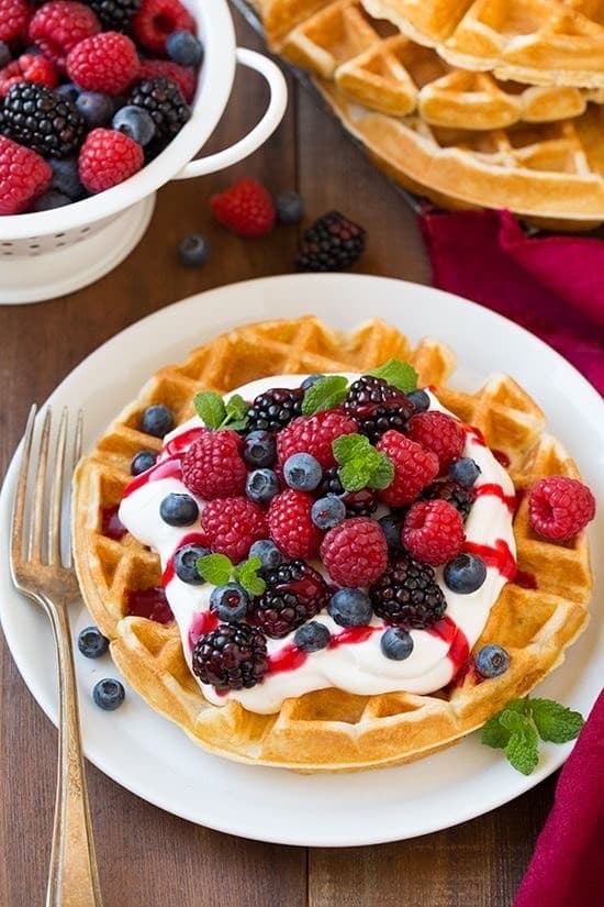 Moda Waffles 4 breakfast 