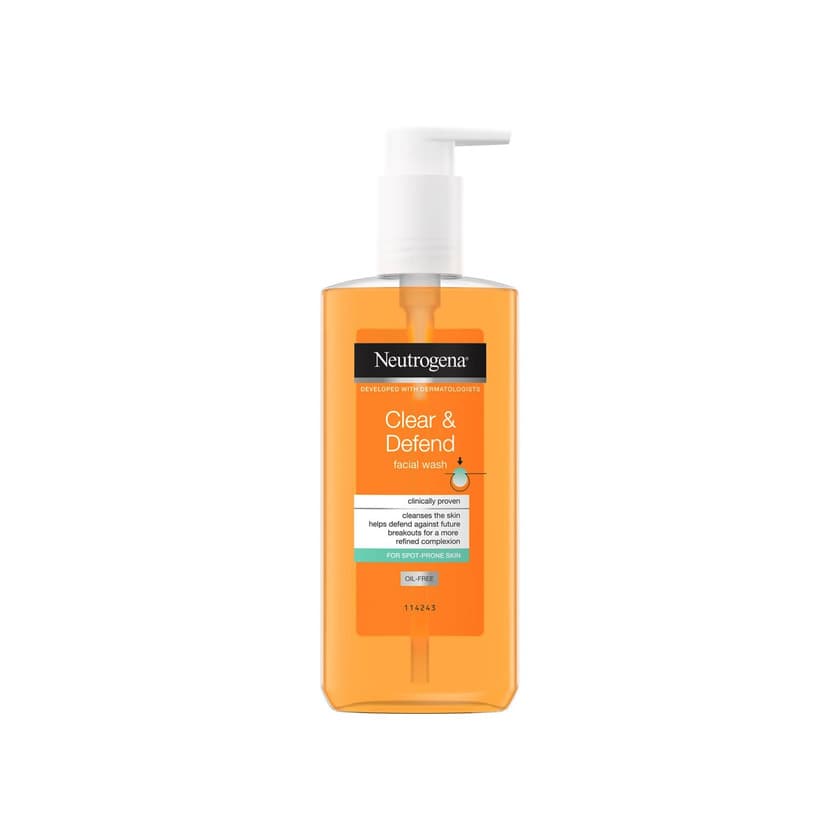 Producto Neutrogena Clear & Defend Daily Wash