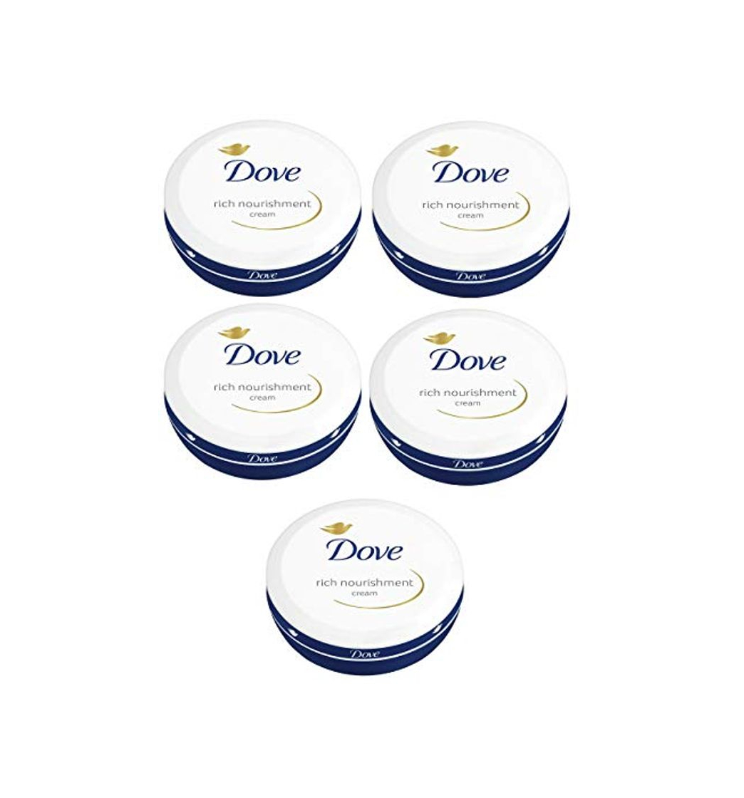 Producto Dove – Nutrición Rich Crema 75 ml – pack de 5