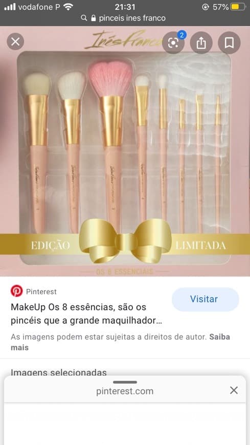 Producto Kit Pincéis Inês Franco