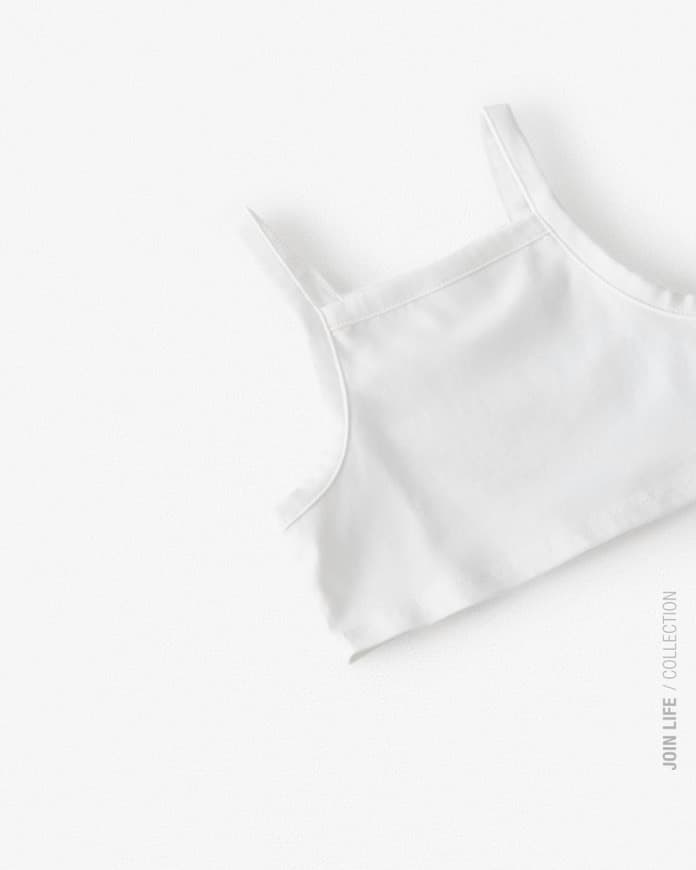 Moda Crop top branco 