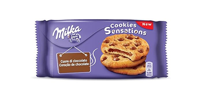 Producto MILKA Galletas Galletas sensaciones experimenta corazón del chocolate 156 4013552 aperitivos dulces