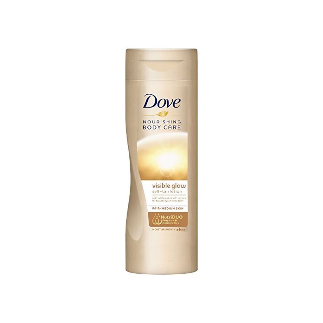 Product Loción autobronceadora Dove para piel justa a media