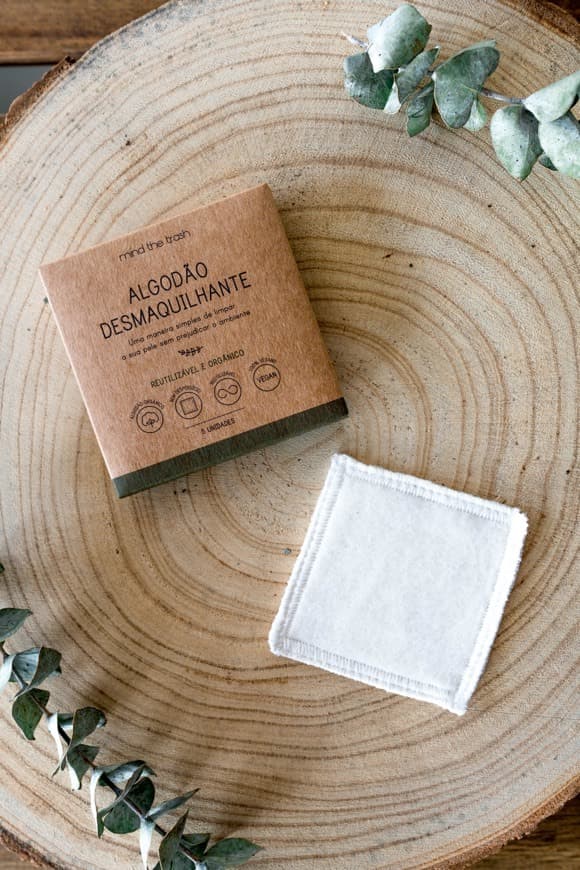 Producto Algodão desmaquilhante reutilizável 🌿