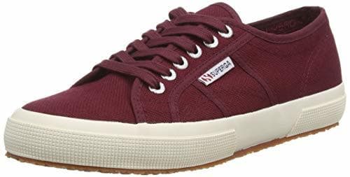 Fashion Superga 2750 Cotu Classic, Zapatillas Unisex, Rojo