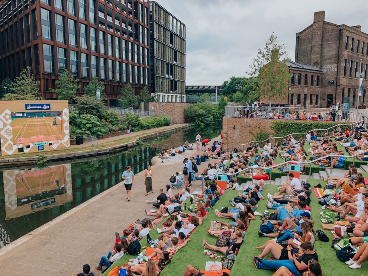 Restaurants Granary Square, King's Cross