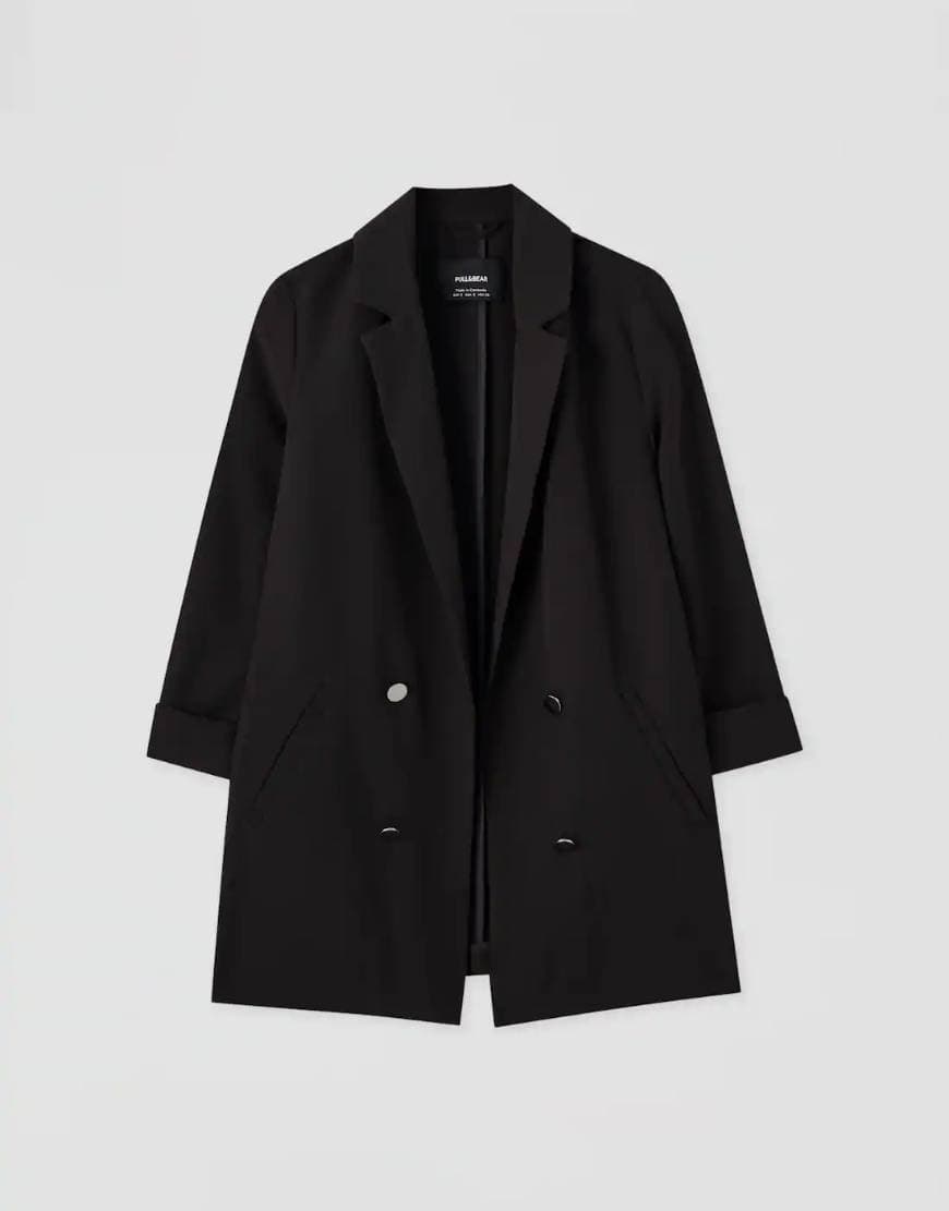 Producto Blazer preto Pull & Bear