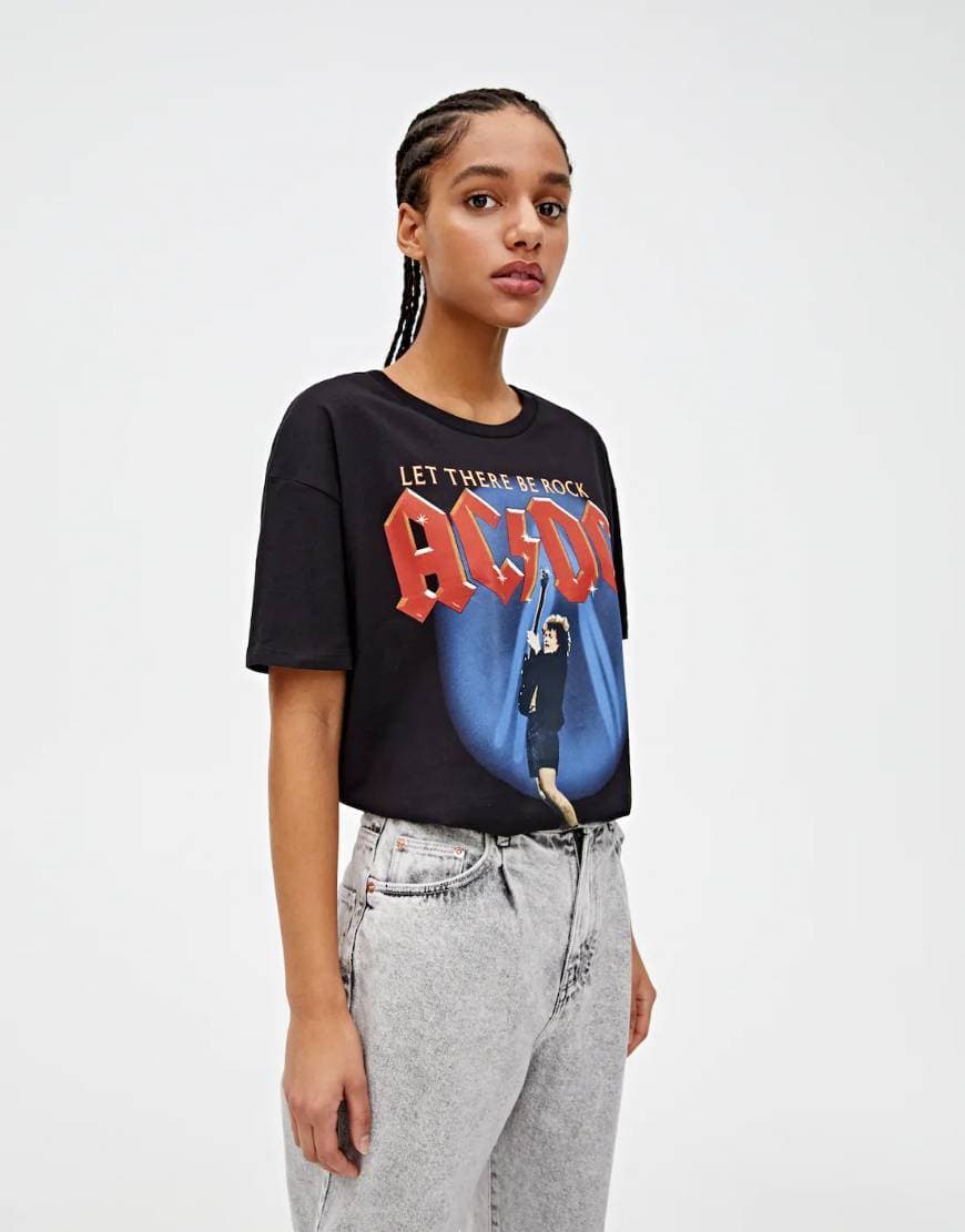 Producto T-shirt AC/DC Pull & Bear