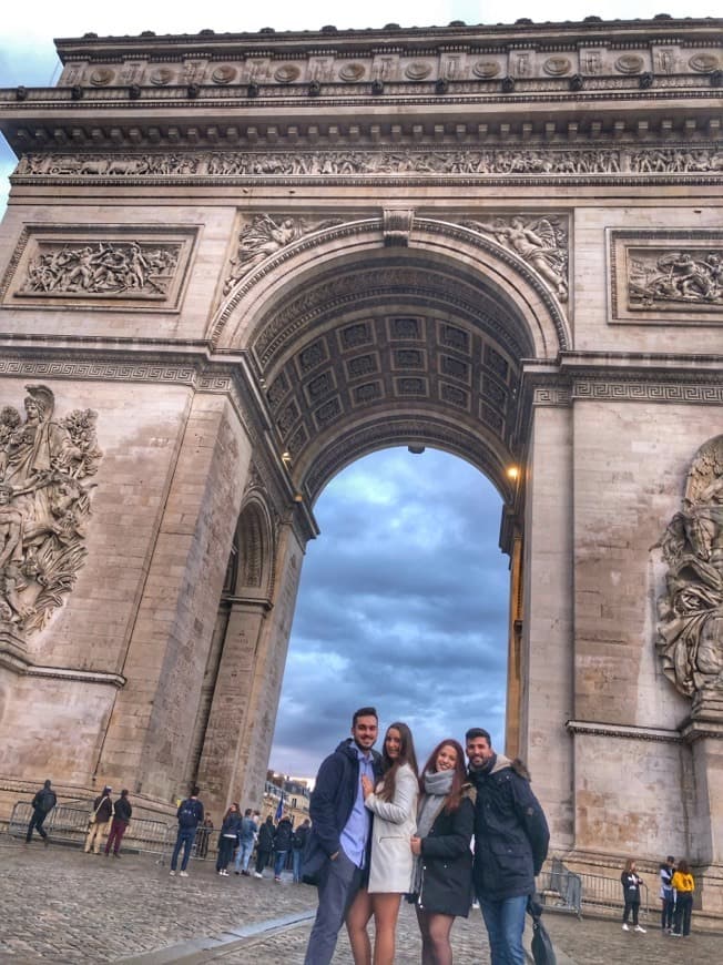 Lugar Arco de Triunfo de París