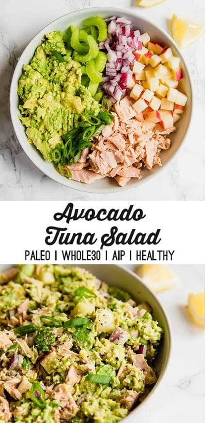 Fashion Salada de Atum e Abacate