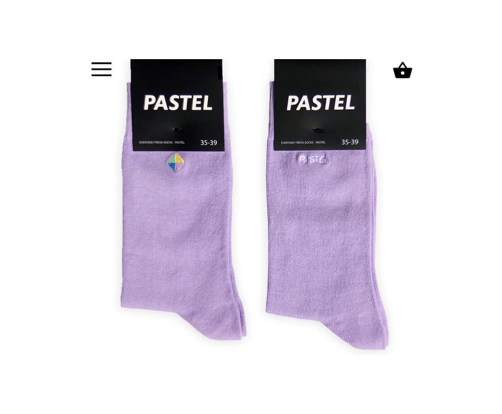 Producto Pastel Socks Purple