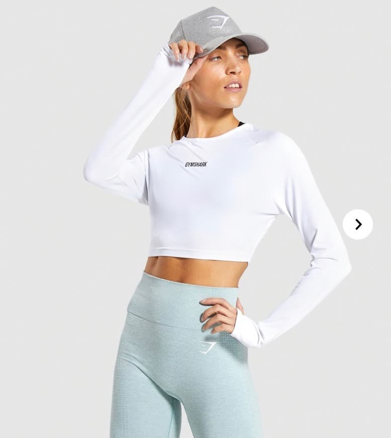 Producto Gymshark TRAINING LONG SLEEVE CROP TOP