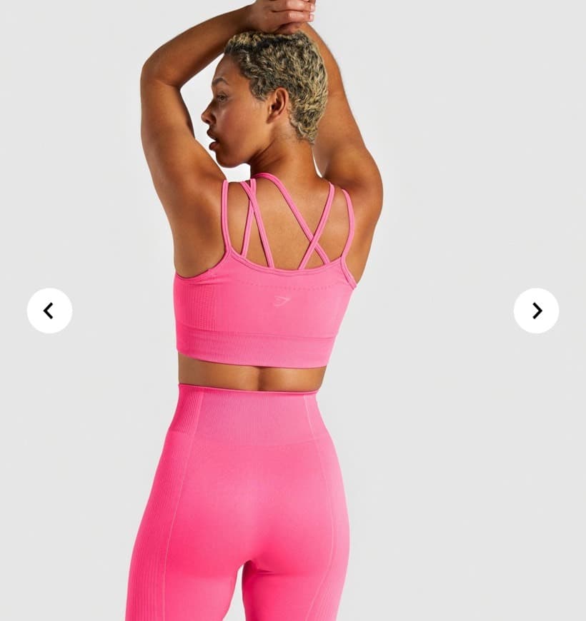 Producto Gymshark ULTRA SEAMLESS SPORTS BRA in Cyber Pink