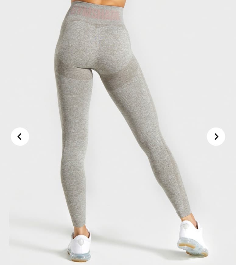 Producto Gymshark FLEX HIGH WAISTED LEGGINGS in Khaki Marl/Taupe