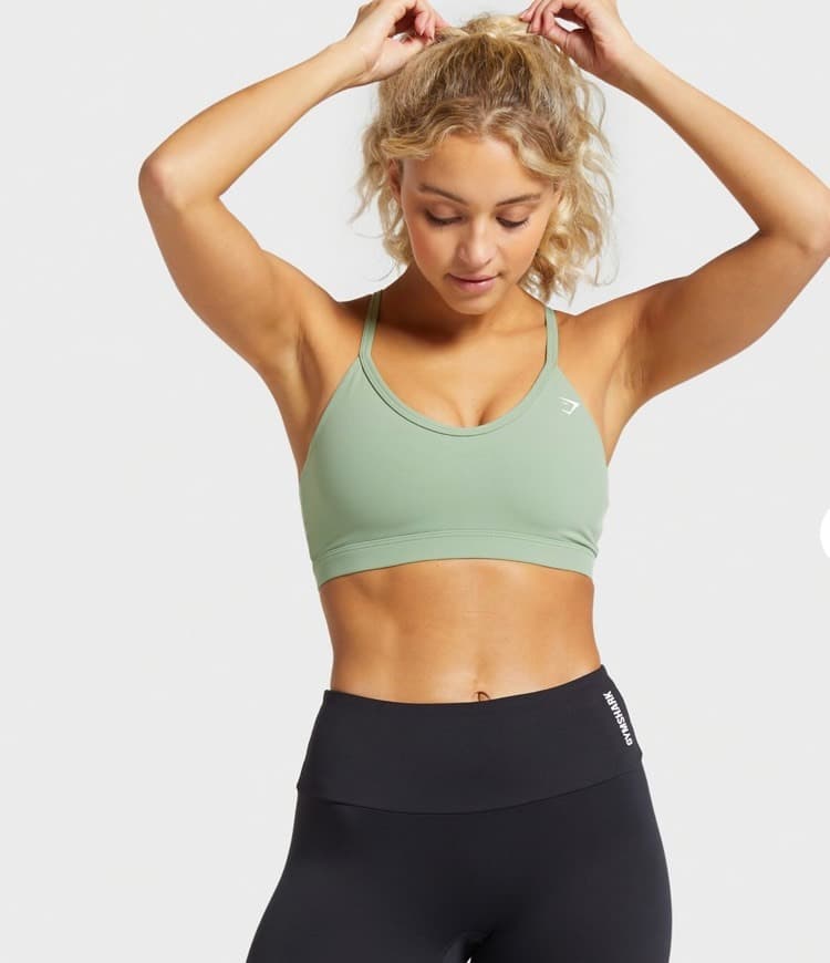 Producto Gymshark V NECK TRAINING SPORTS BRA in green