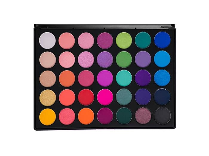 Belleza Morphe Pro 35 Color Eyeshadow Makeup Palette - GLAM