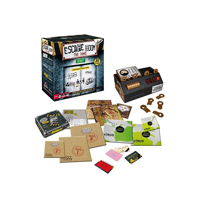 Producto Diset- Juego Escape Room Habilidad/Estrategia, Miscelanea