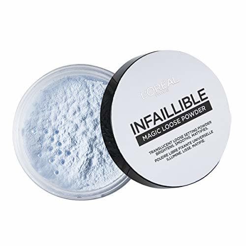 Belleza Polvo Matificante Infaillible Magic Loose Powder de L'Oreal Paris para Matificar y