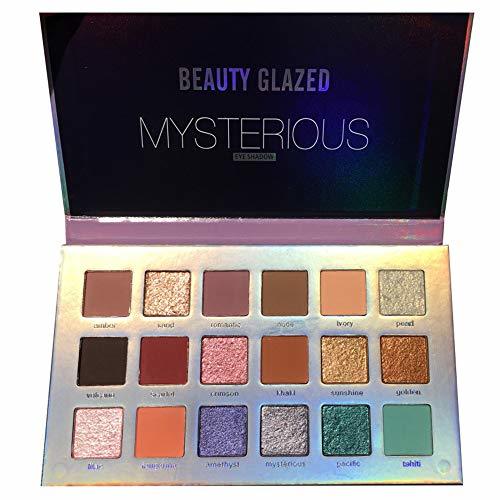 Beauty Beauty Glazed 18 colores Shimmer Matte Pigment Glitters Makeup Shine Diamond Paleta