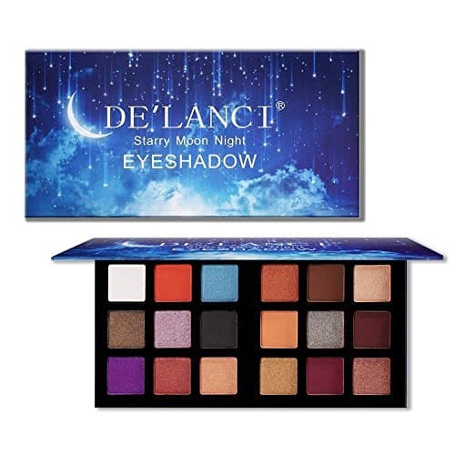 Place DE'LANCI Eyeshadow Palette 18 colores de sombra de ojos en polvo maquillaje