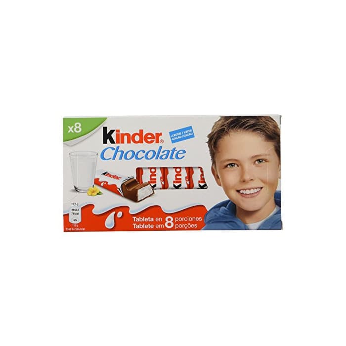 Product Kinder Chocolate Barritas de Chocolate con Leche