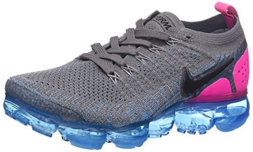 Moda Nike W Air Vapormax Flyknit 2, Zapatillas de Running para Mujer, Gris