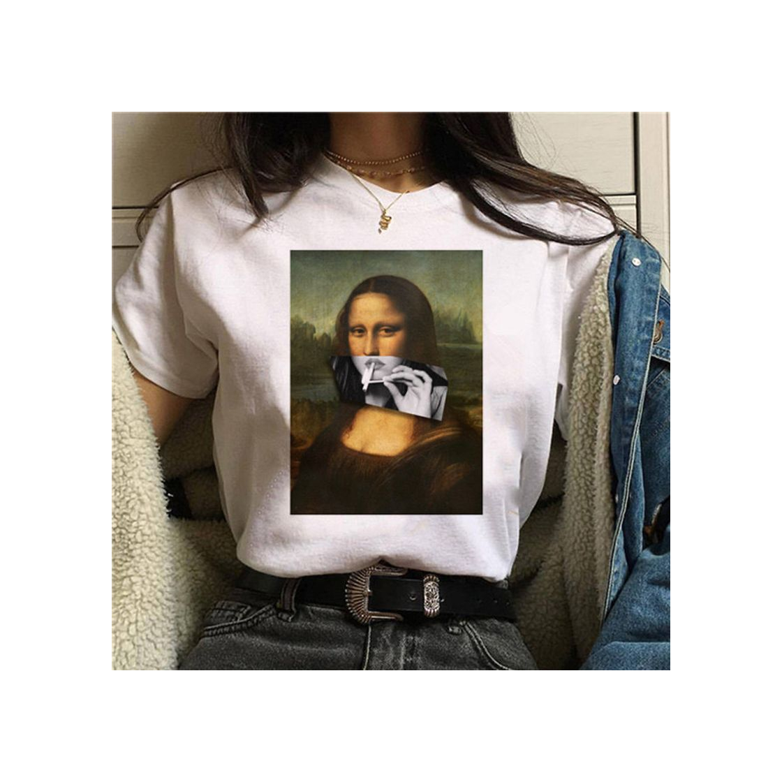 Producto camiseta Mona Lisa