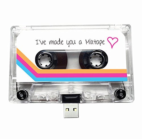 Electronic USB auténtico mixtape-retro personalized- Quirky Regalo - amantes de la música