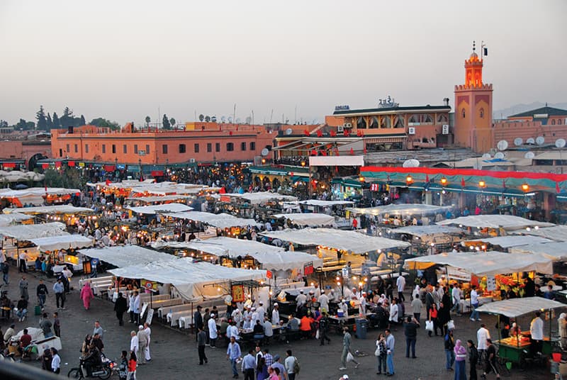 Lugar Jemaa El Fna Square