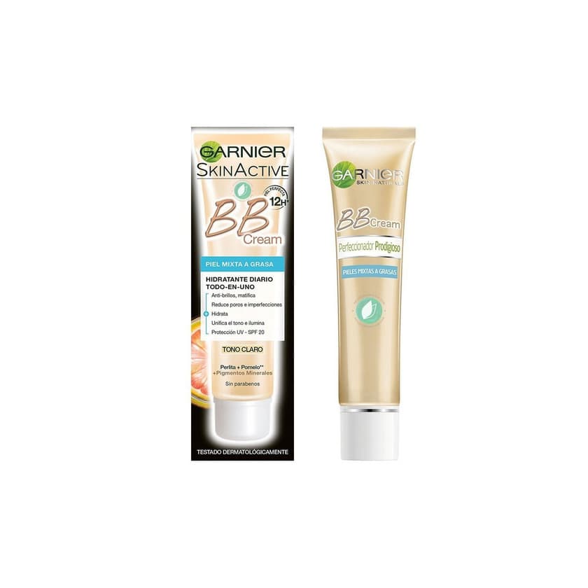 Belleza Garnier BB Cream Perfeccionador Prodigioso Pieles Mixtas a GrasasTono Claro