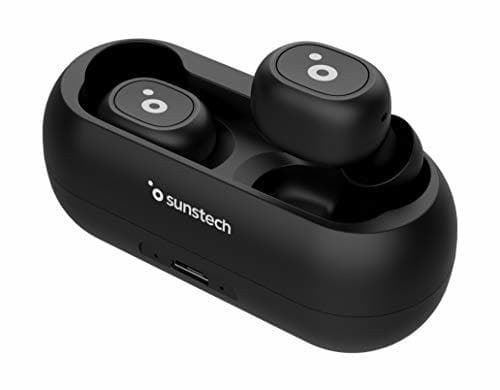 Product SUNSTECH WAVEPODS LITE. Auriculares TWS Inalámbricos Bluetooth 5.0 In-Ear. Ligeros