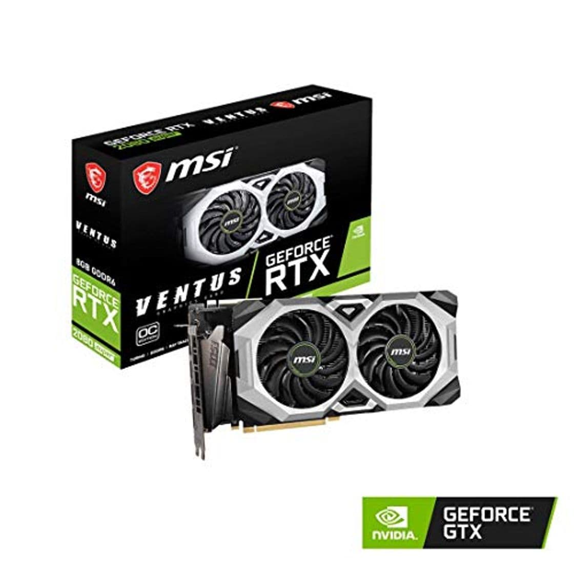 Lugar msi GeForce RTX 2080 Super Ventus XS OC 8 GB GDDR6