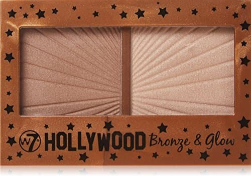 Belleza W7 Hollywood Bronze & Glow Duo Bronzer & Highlighter by W7