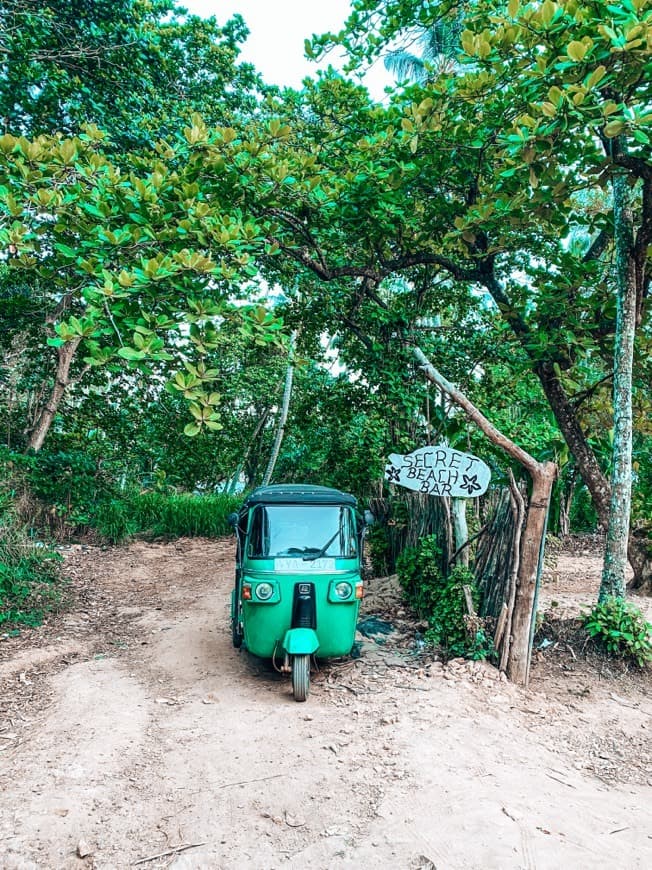 Lugar Secret Beach Mirissa