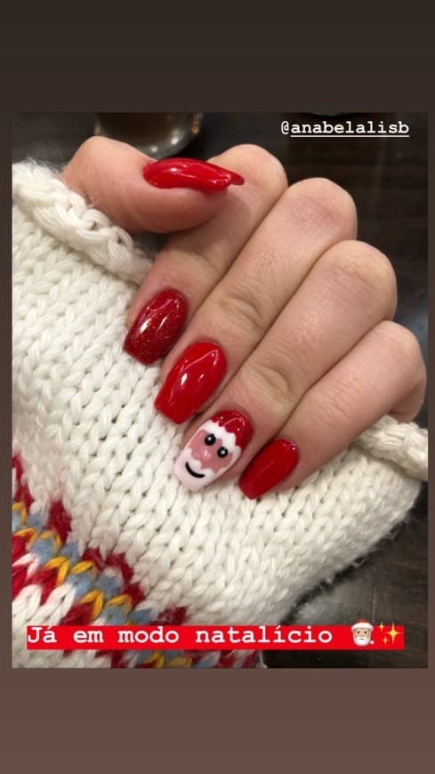 Fashion Unhas com Pai Natal 🎅🏼