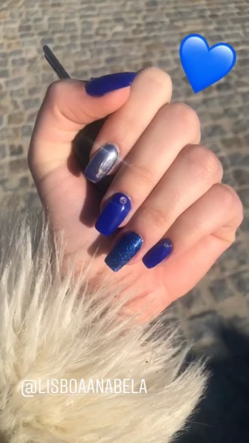 Fashion Unhas Azuis 💙