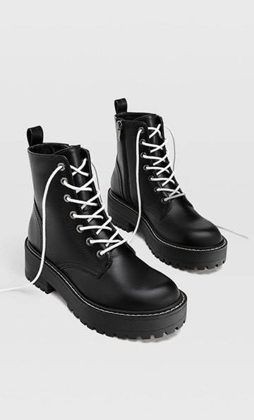 Producto Combat Boots Stradivarius