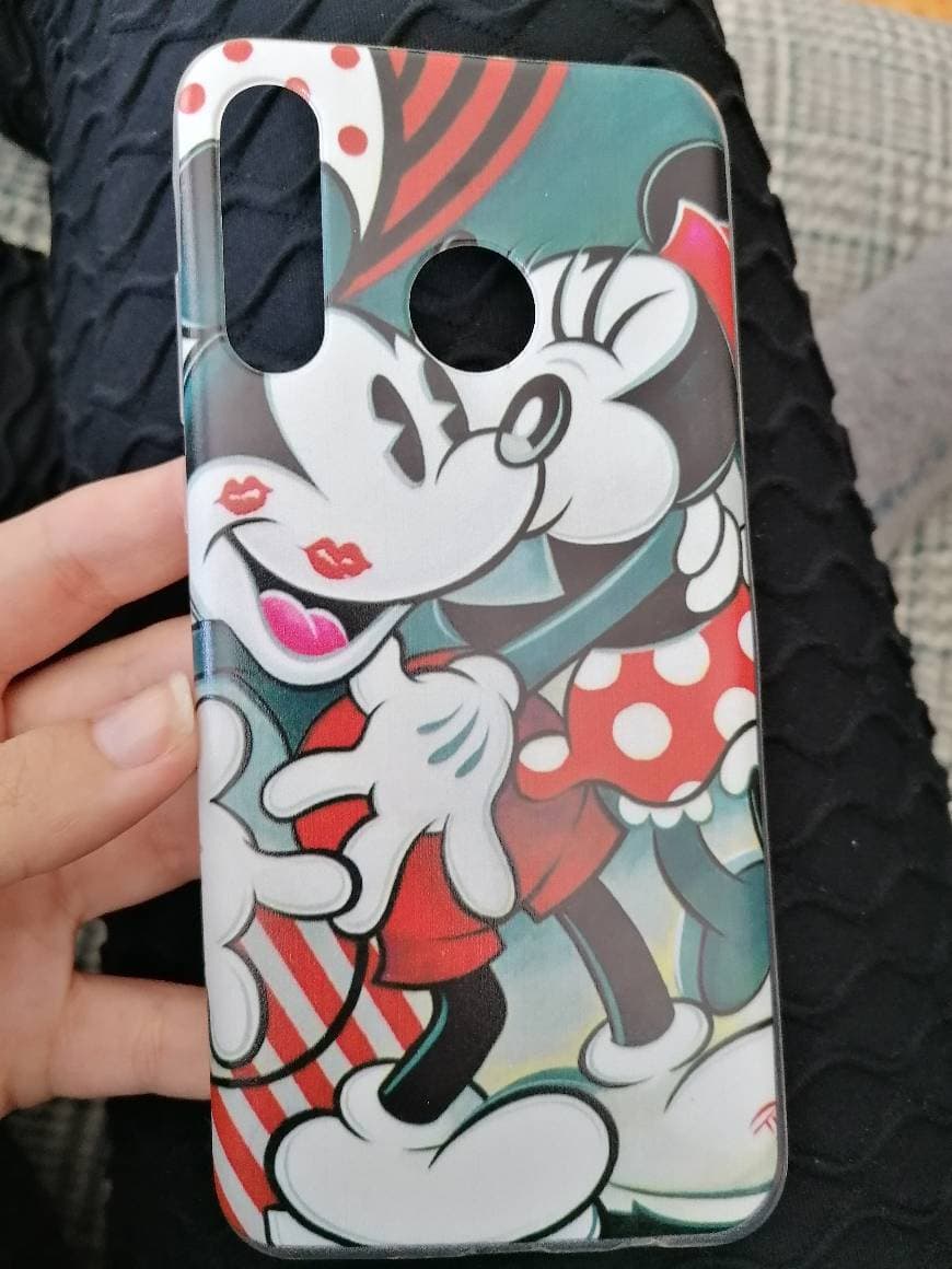 Moda Capa Huawei P30 Lite Mickey&Minnie 📱🐁