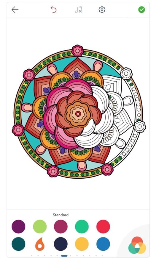 App ‎Mandalas para Pintar