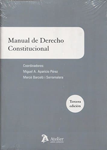 Book Manual de derecho constitucional