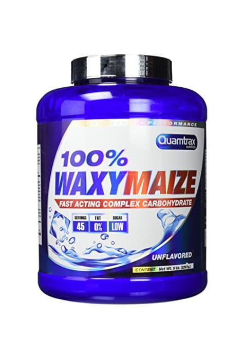 Beauty Quamtrax Nutrition 100% Waxy Maize 5LB Suplementos de Carbohidratos